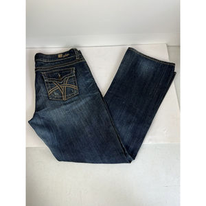 KUT from the Kloth So Low Style KP703MC7L Bootcut Jeans sz14 34/34